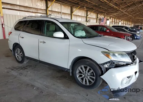 2014 Nissan Pathfinder S from USA, damaged, VIN 5N1AR2MM0EC644201